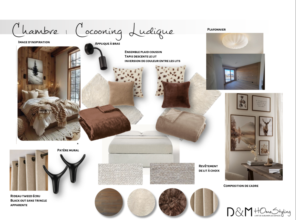 Cumbre Location de vacances moderne et confortable, pro-concepting et aménagements complets par l'équipe de D&M HomeStyling