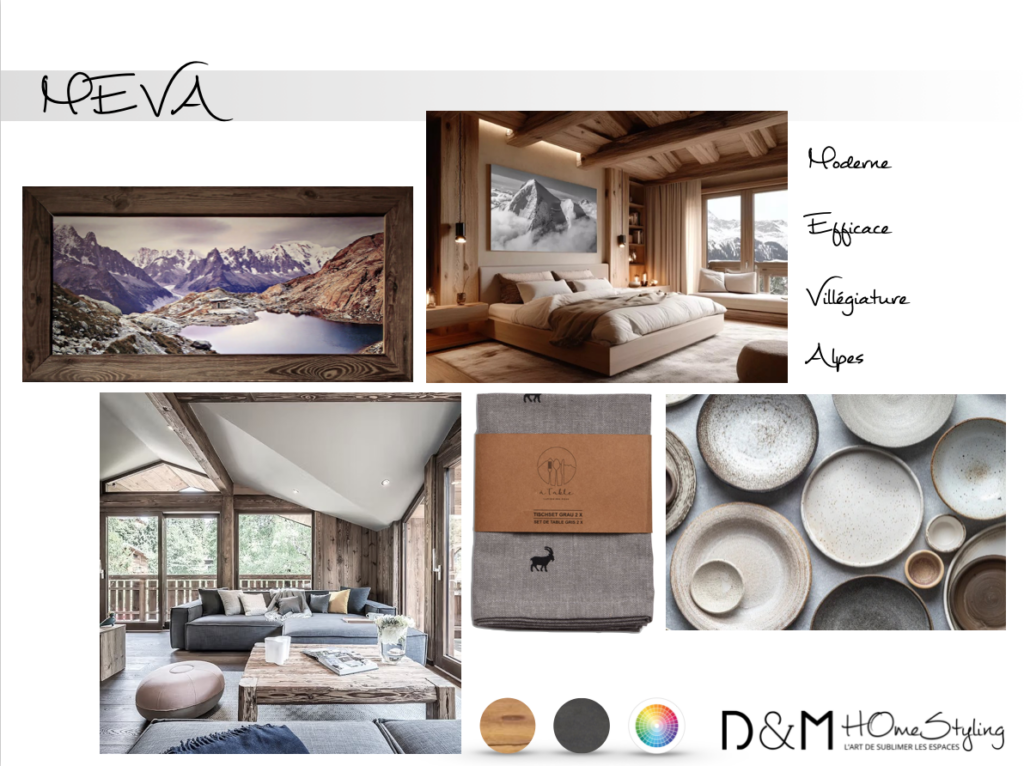 Appartement spacieux et fonctionnel à Alpe d'Huez pro-concepting, aménagement et décoration par l'équipe de D&M HomeStyling