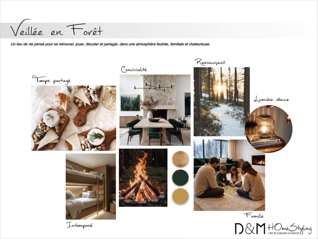 Appartement à Châtel Home concepting de A à Z réalisé par D&M Home Styling