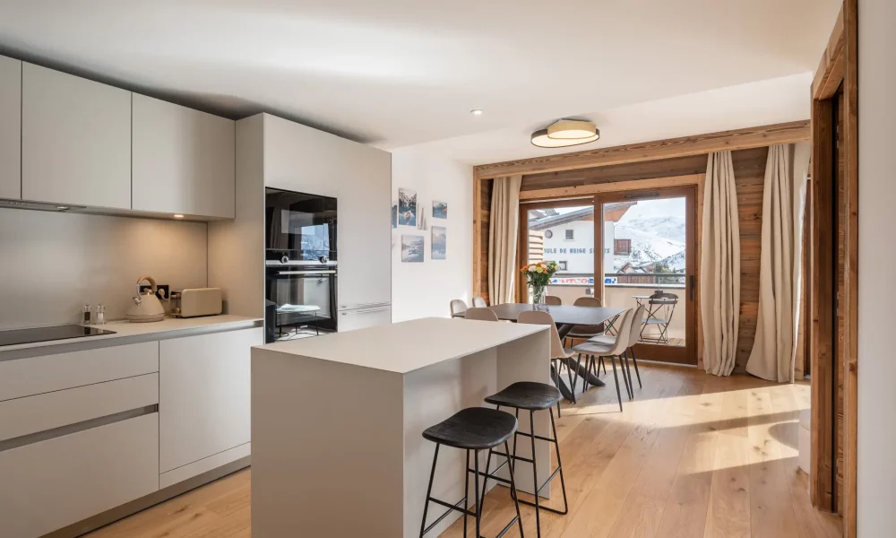 Appartement spacieux et fonctionnel à Alpe d'Huez pro-concepting, aménagement et décoration par l'équipe de D&M HomeStyling