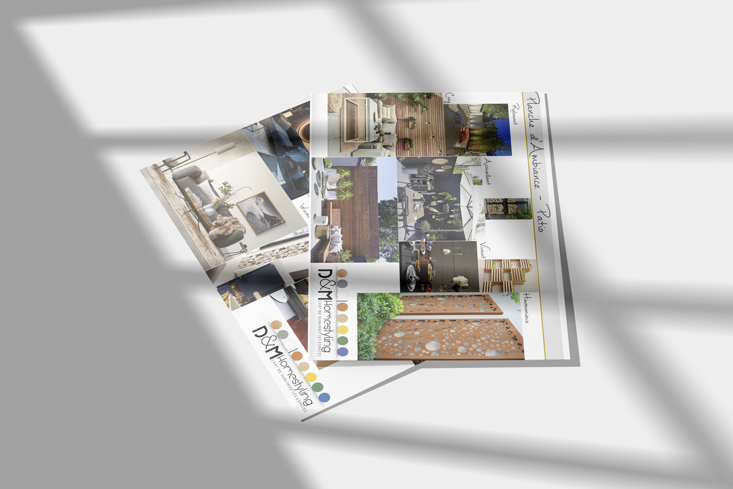 Planche d’ambiance - D&M Homestyling